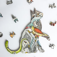 Calgary wooden jigsaw puzzle