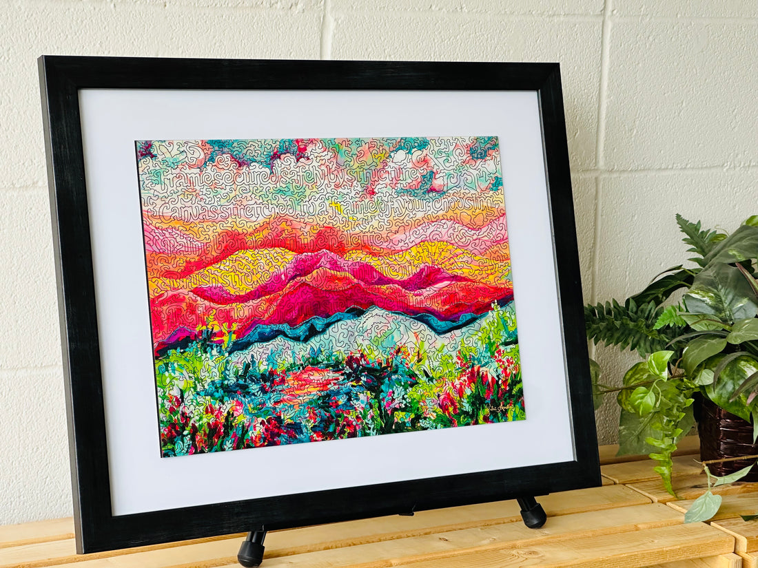 Puzzle Frame - Large Rectangle