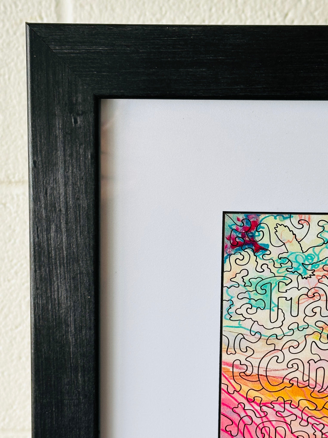 Puzzle Frame - Large Rectangle