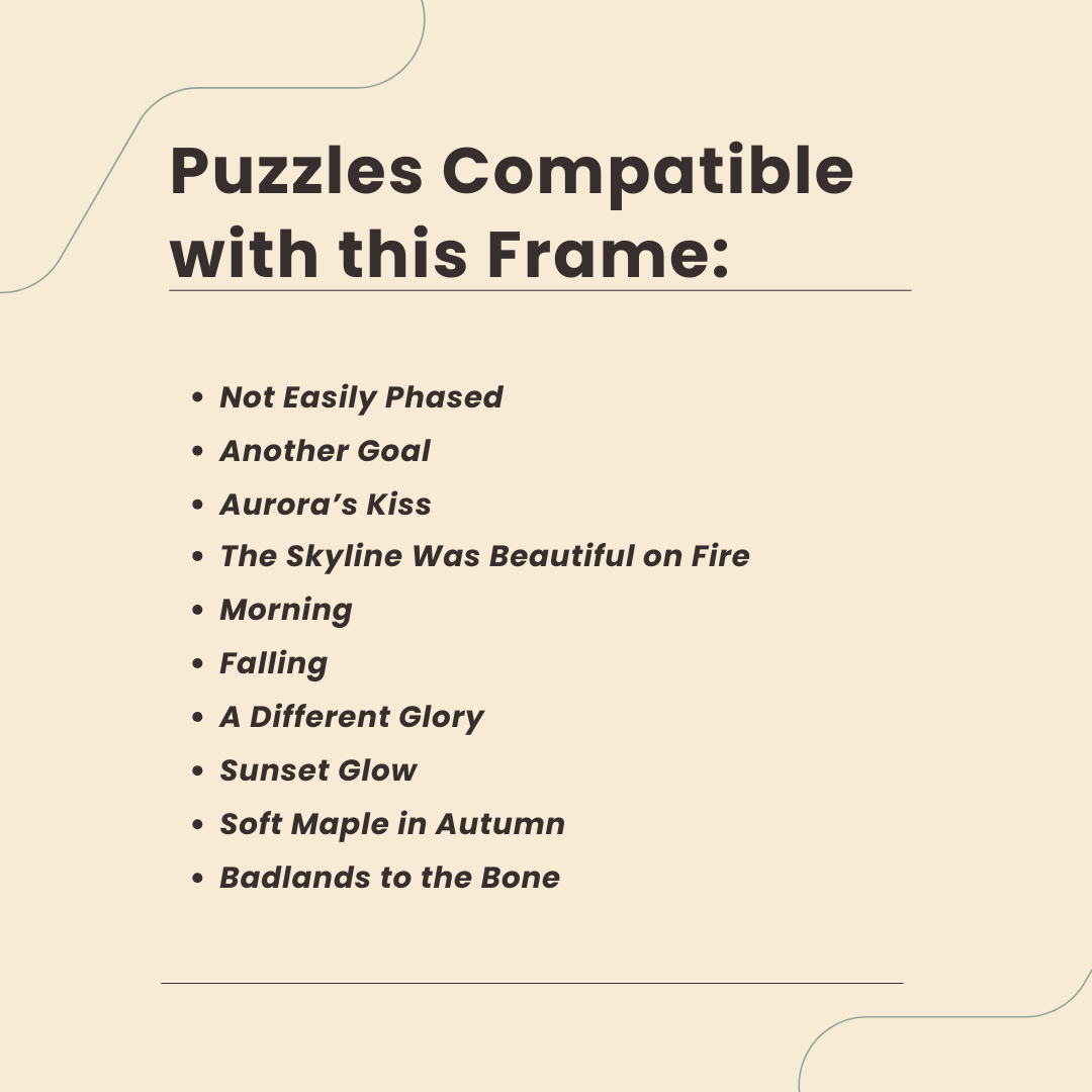 Puzzle Frame - Large Rectangle