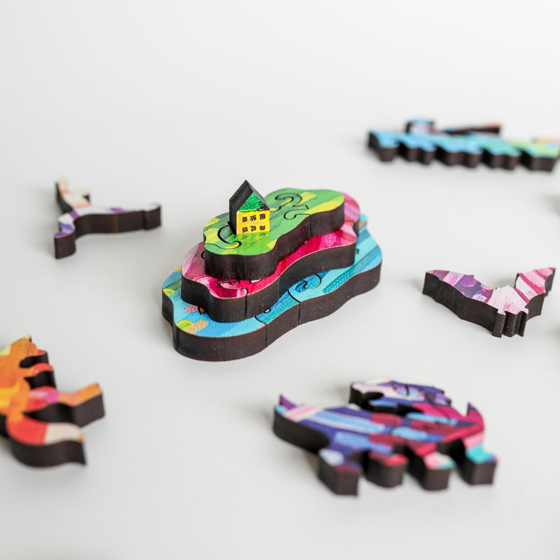 Prismatic Peaks (Waterton Lakes) by Ruolin Shi