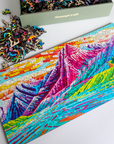 Prismatic Peaks (Waterton Lakes) by Ruolin Shi