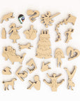 Custom wooden jigsaw puzzles Calgary - family themed