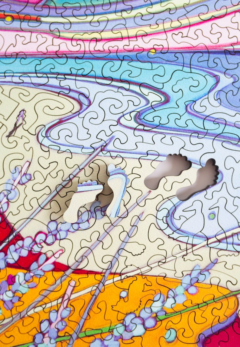 Beach Walk by Darlene Kulig