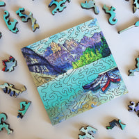 Rock Flour Blue by Kat Wright