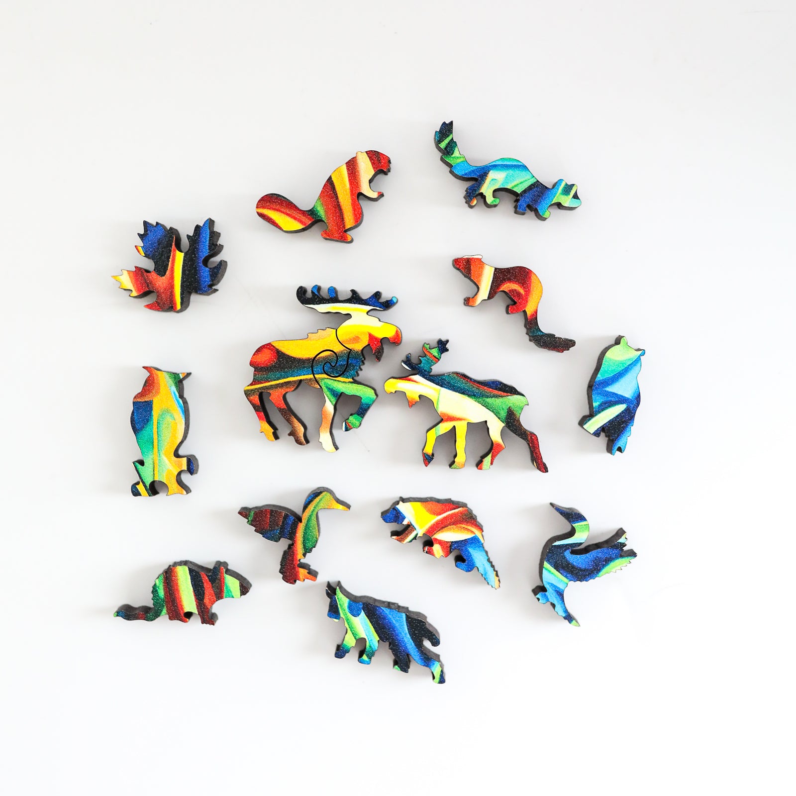 スワンプゾンビーズ Canadian Wildlife - Flight of Mini Puzzles Vol. 3 – StumpCraft