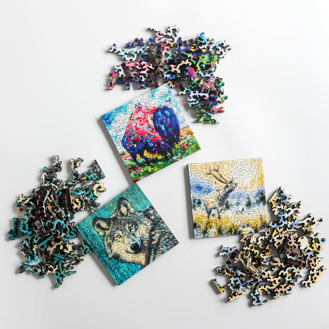 Canadian Wildlife - Flight of Mini Puzzles Vol. 1