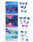 Kat Wright Mountain Vistas - Flight of 3 Mini Puzzles