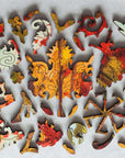 Tom Thomson - Soft Maple in Autumn Jigsaw Puzzle Whimsies
