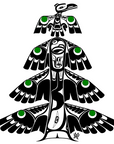Raven on Tree by William Flett Wooden Puzzle