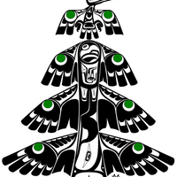 Raven on Tree by William Flett Wooden Puzzle