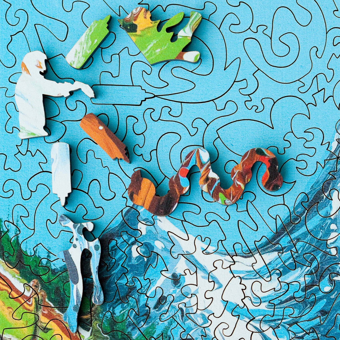 I Will Go There wooden puzzle