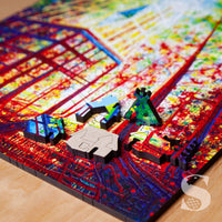 Urban Treehouse Wood Jigsaw Adult Puzzle