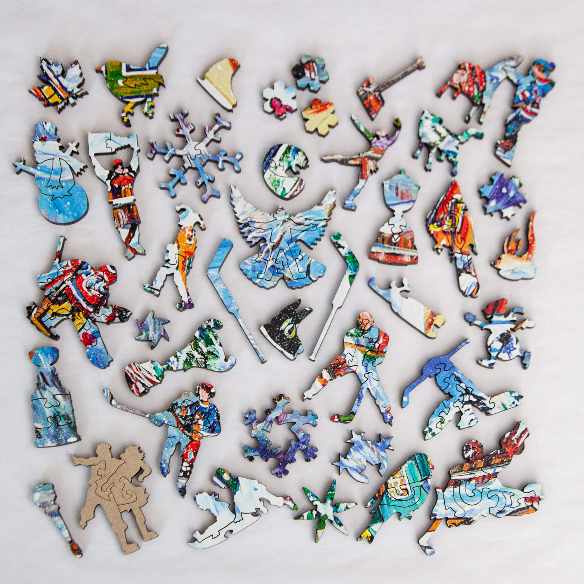 Another Goal by Katerina Mertikas | StumpCraft Wooden Puzzle