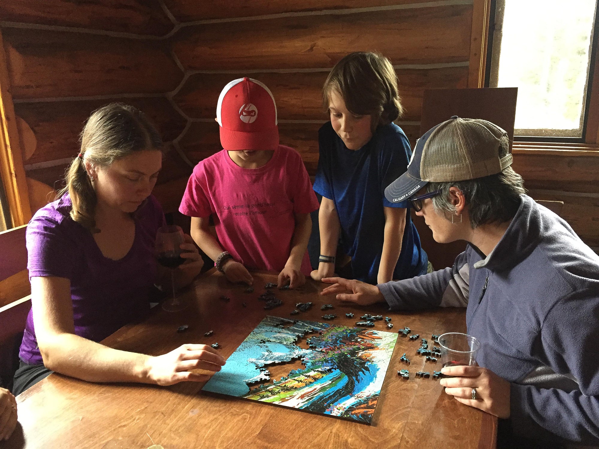 Canadian Jigsaw Puzzle: Serge Dube - I Will Go There 