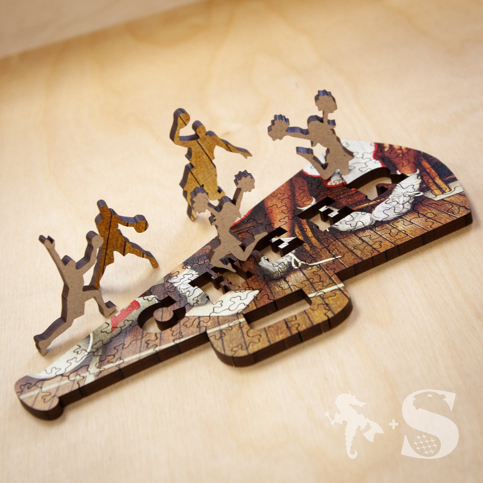 Buzzer Beaten wooden puzzle Canada