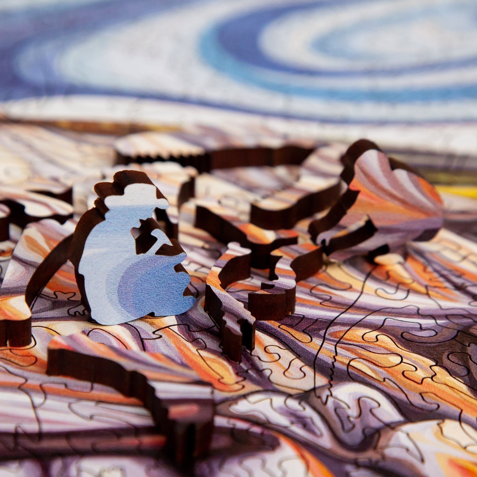 Badlands to the Bone beautiful Canadian fine art puzzle