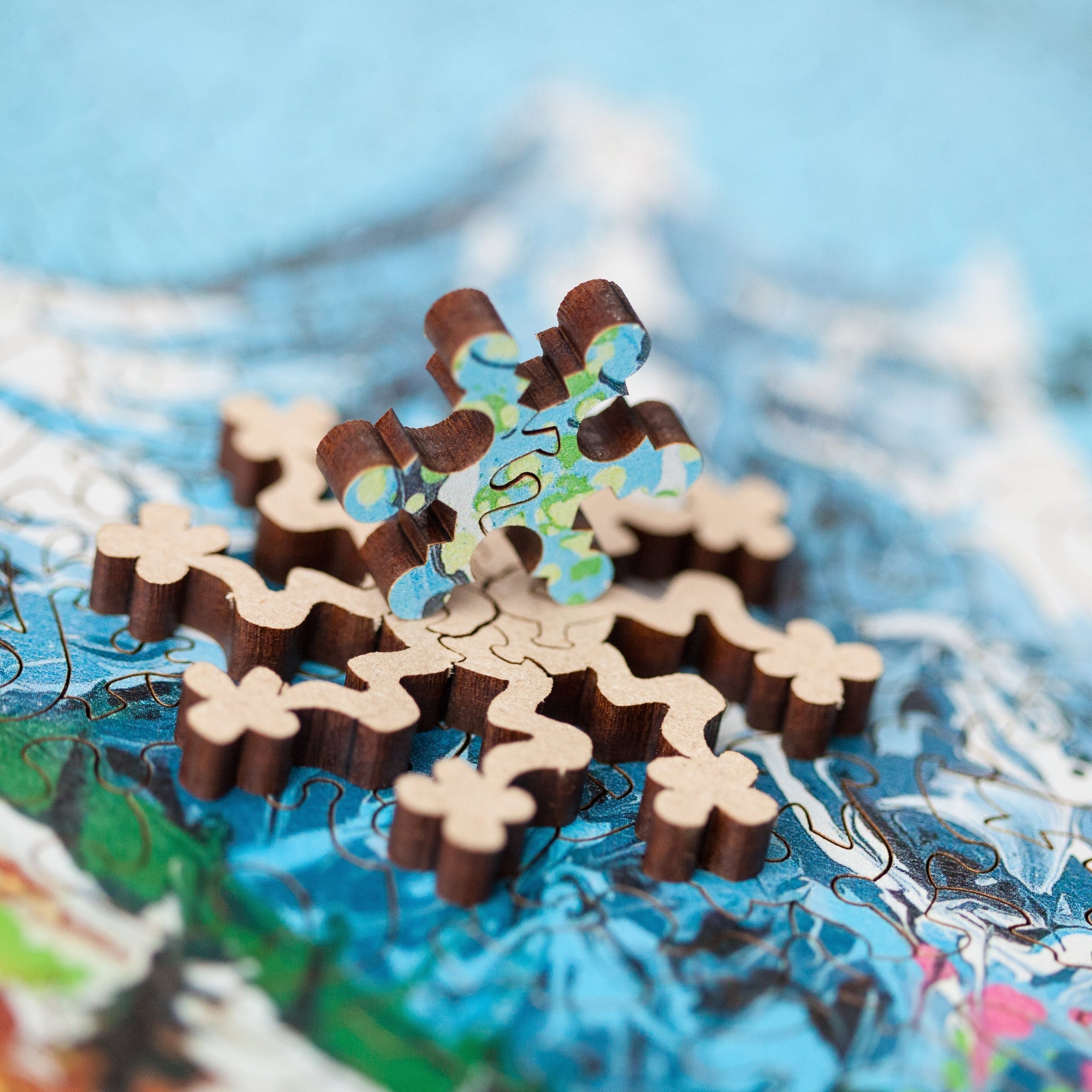 I Will Go There Wooden beautiful Fine Art Puzzle Blog
