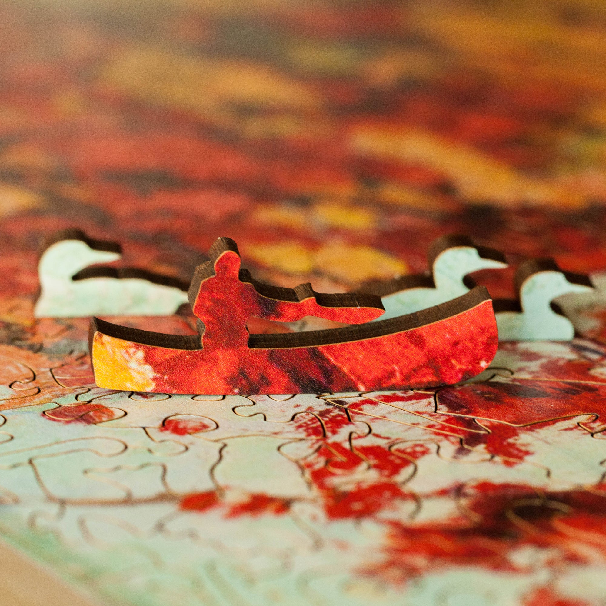 Soft Maple In Autumn Wooden Jigsaw Puzzle Blog