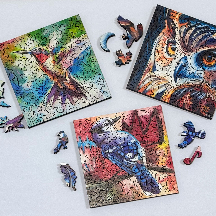Canadian Wildlife - Flight of Mini Puzzles Vol. 2