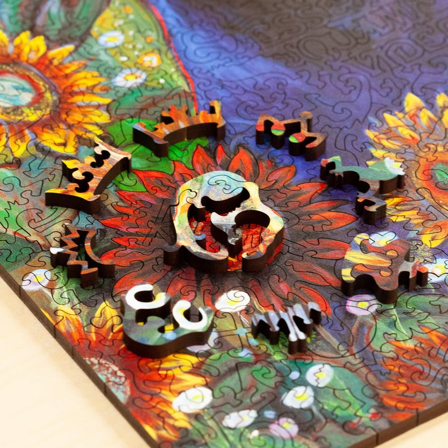 Queen Bee Wood Puzzle - Whimsical Pieces