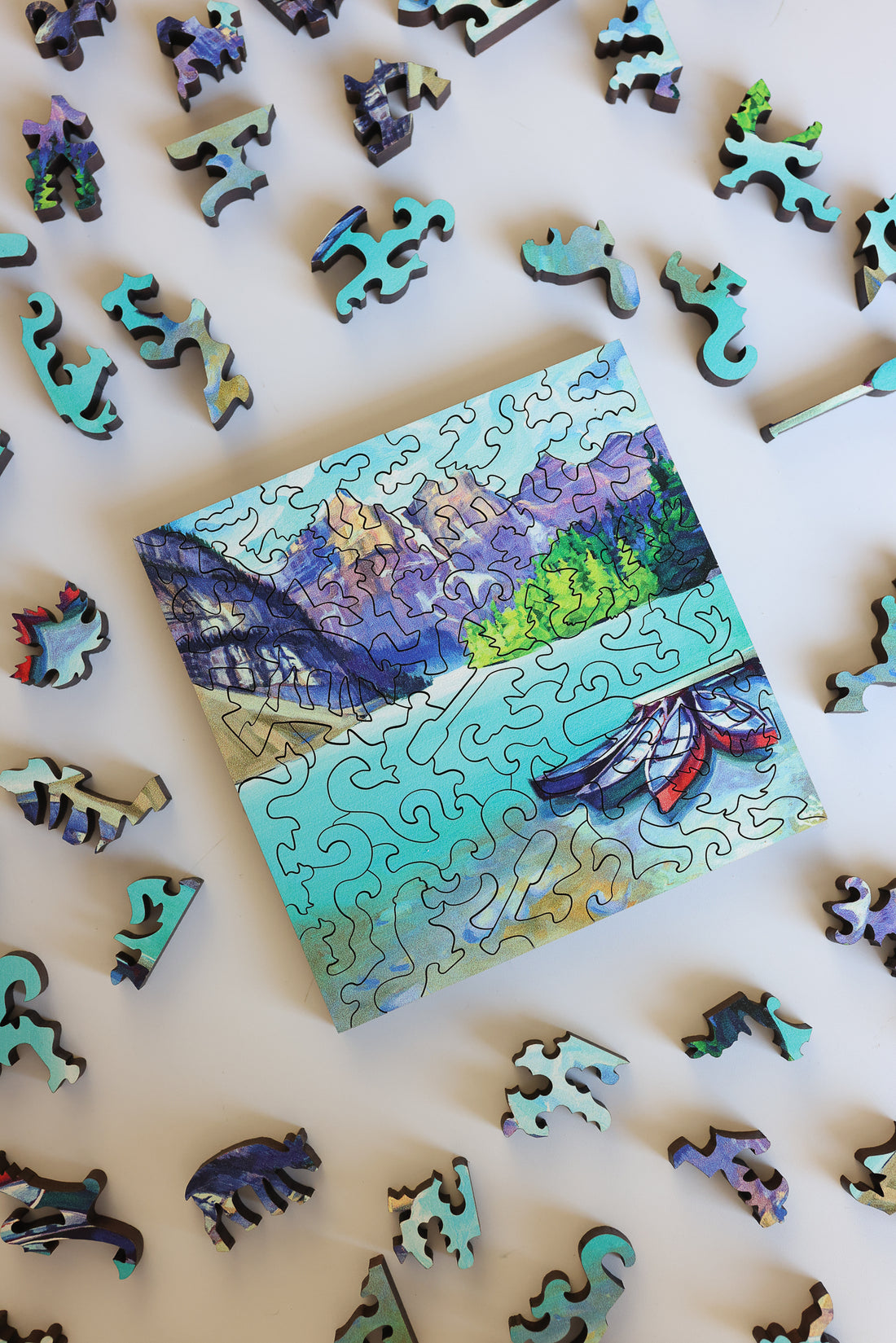 Rock Flour Blue by Kat Wright