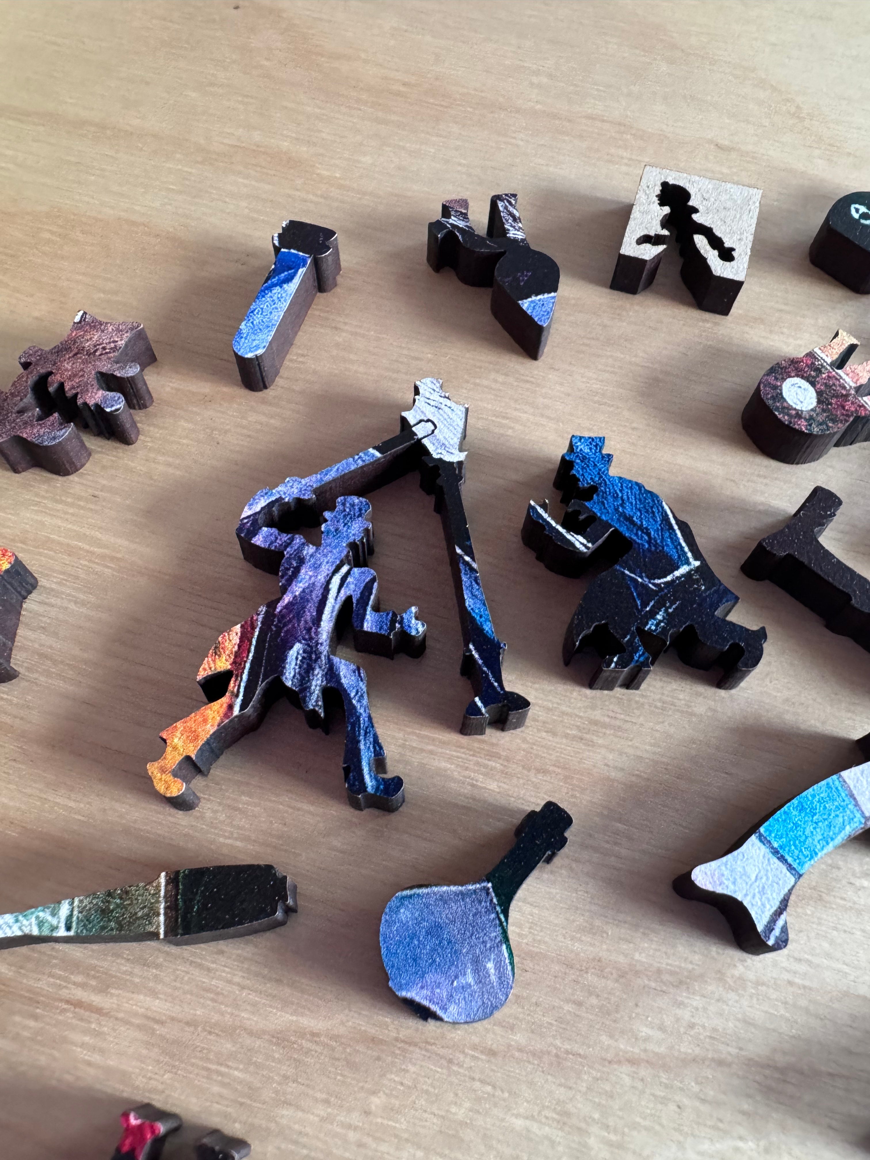 Monsterpiece Mashup by Jason Panda | StumpCraft Wooden Jigsaw Puzzle
