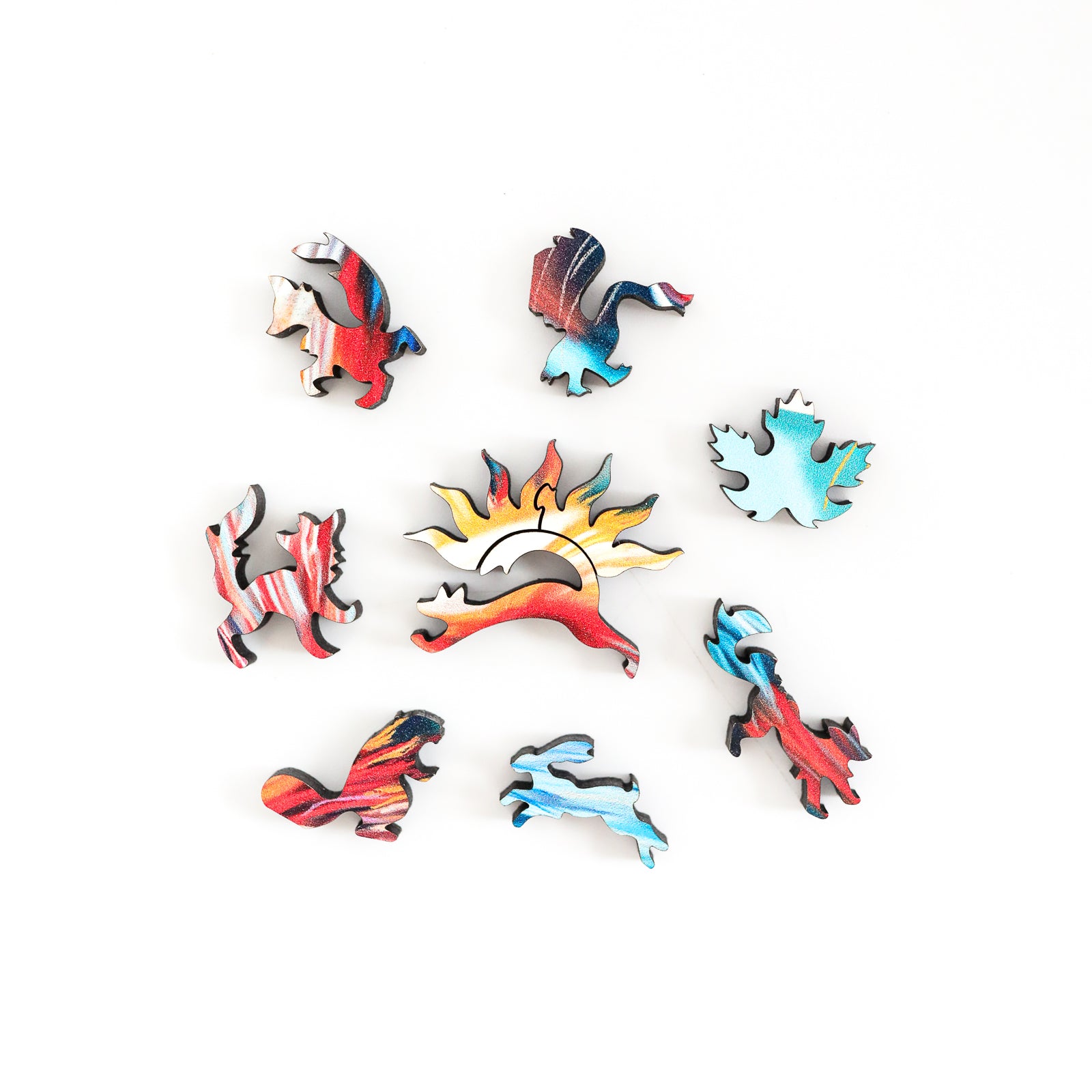 Canadian Wildlife - Flight of Mini Puzzles Vol. 3 – StumpCraft