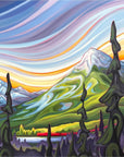 Comin' Round the Mountain by Julie deBoer | Wooden Puzzle