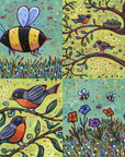 Birds & Bees by Pam Weber | StumpCraft Wooden Jigsaw Puzzle 