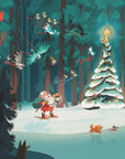 Happy Holidays by Kim Smith | StumpCraft Wooden Puzzle