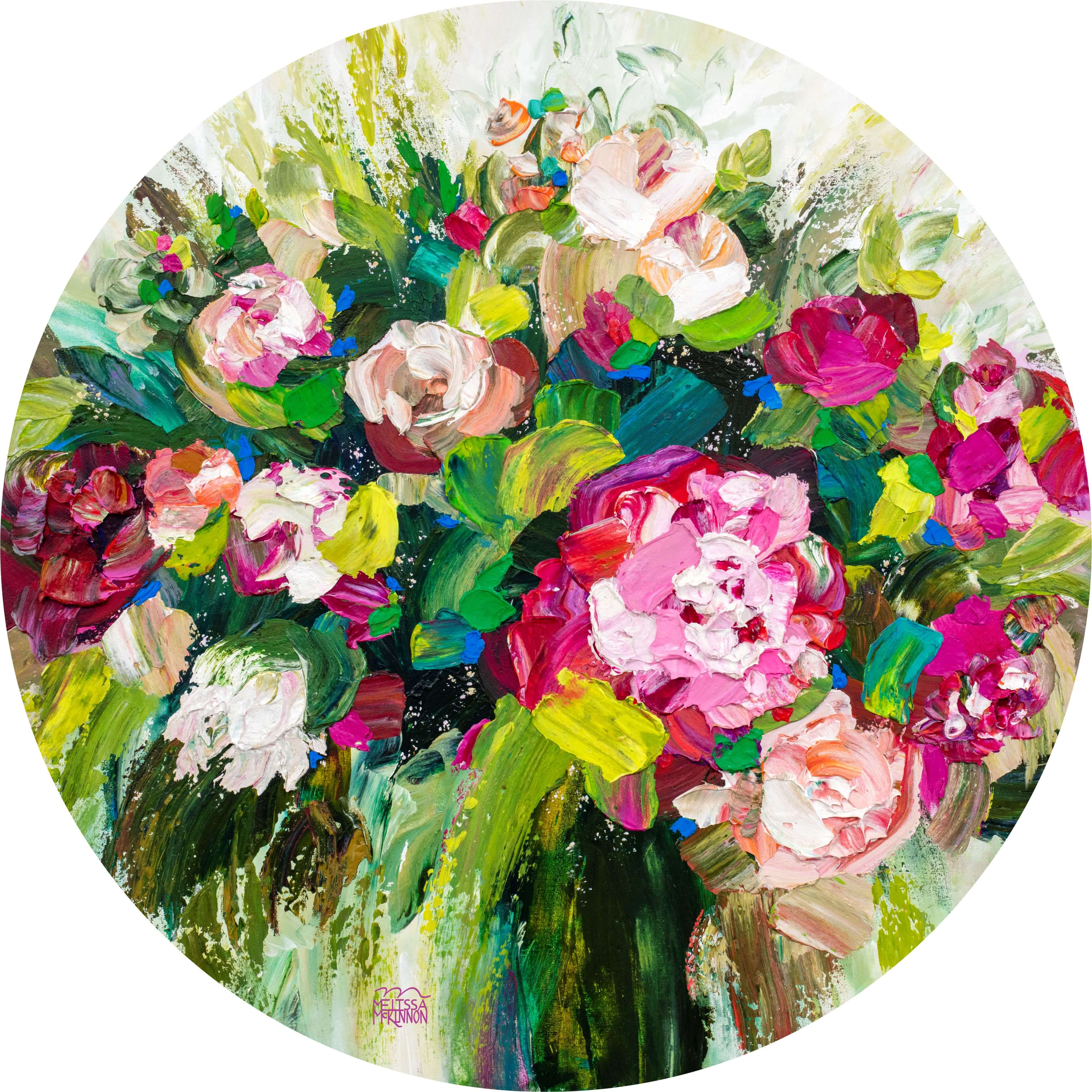 Bursting Blooms by Melissa McKinnon | StumpCraft Wood Puzzle