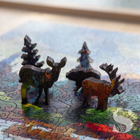 A Different Glory | StumpCraft Wooden Jigsaw Puzzle - Whimsical Deer