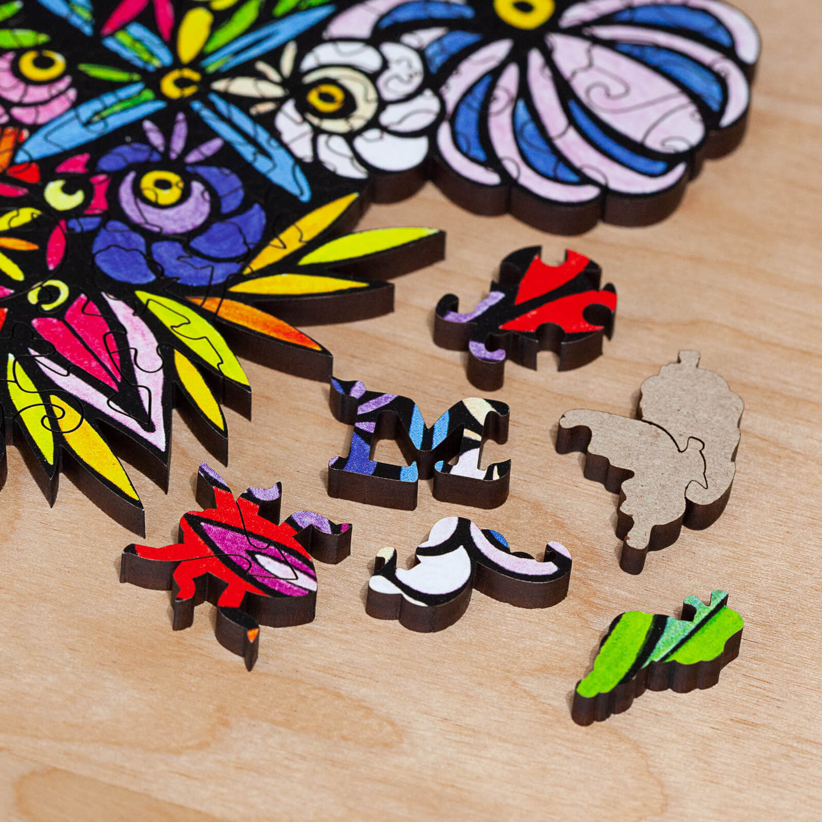 Lac la Hache Wildflowers by Lori Anne McKague | StumpCraft Puzzle