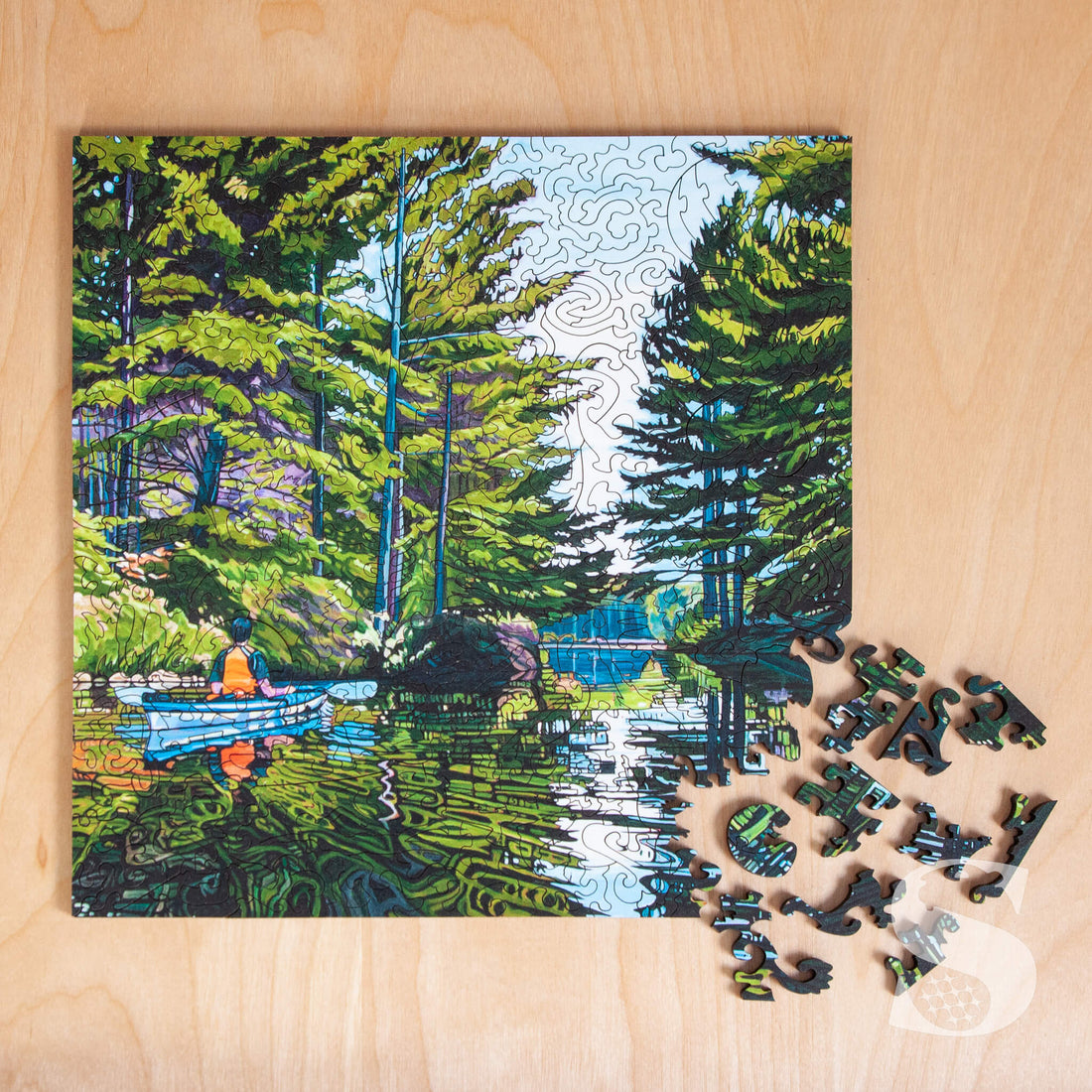 25 Year Journey by Janet K. MacKay | StumpCraft Wood Puzzle