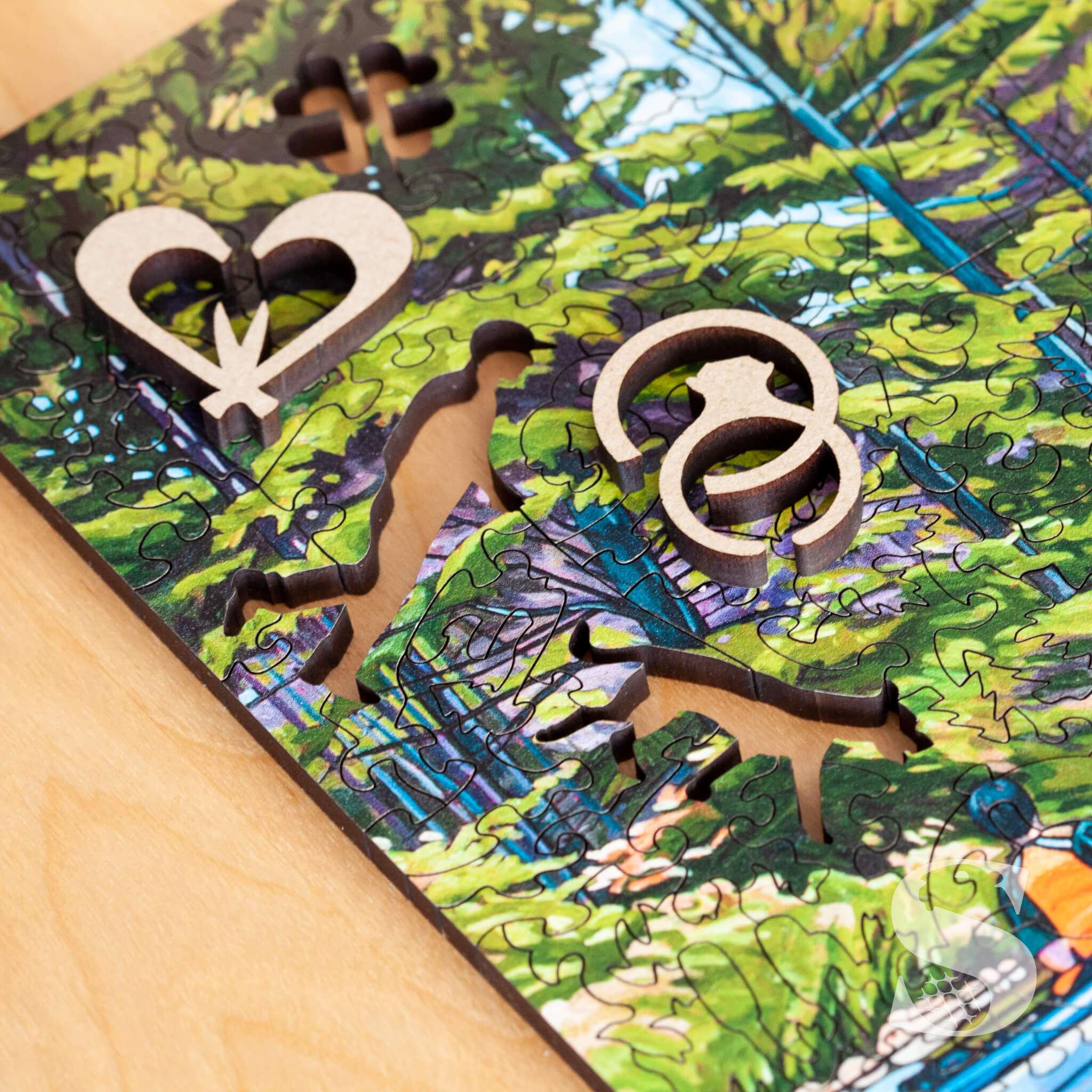 25-Year Journey by Janet K. MacKay | StumpCraft Wooden Puzzle