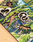 25 Year Journey StumpCraft Wood Puzzle - Man walking his dog