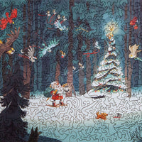 Happy Holidays by Kim Smith | Wood Jigsaw Puzzle