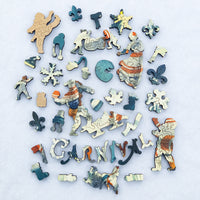 Carnival StumpCraft Wooden Puzzle Whimsies