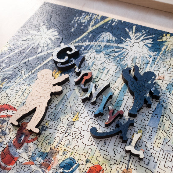 Carnival by C.W. Jefferys | Laser-cut Jigsaw Puzzle