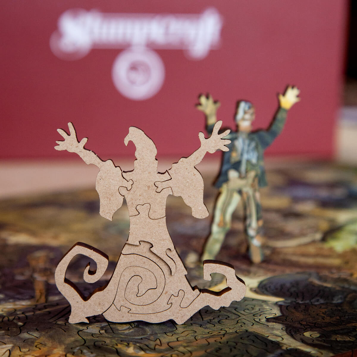 Malédiction by Julien Delval | StumpCraft Wood Jigsaw Puzzle